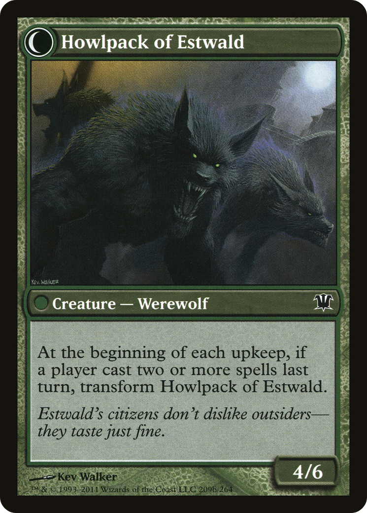 Villagers of Estwald (ISD-209) - Innistrad: (Double Faced Transform) Foil