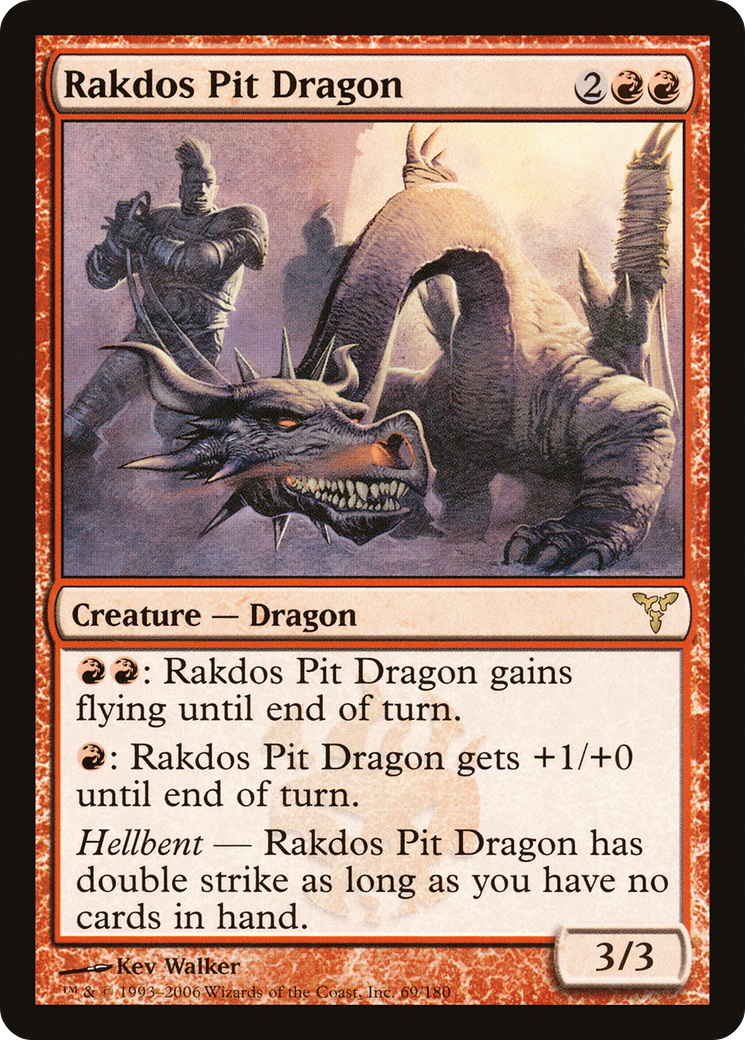 Rakdos Pit Dragon (DIS-069) - Dissension