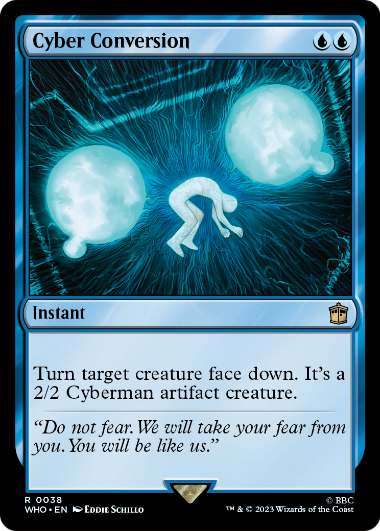 Cyber Conversion (WHO-038) - Doctor Who Foil