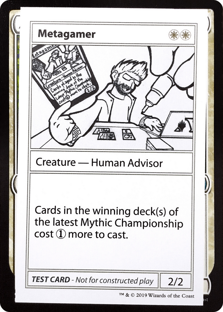 Metagamer (No PW Symbol) (CMB1-) - Mystery Booster Playtest Cards 2021