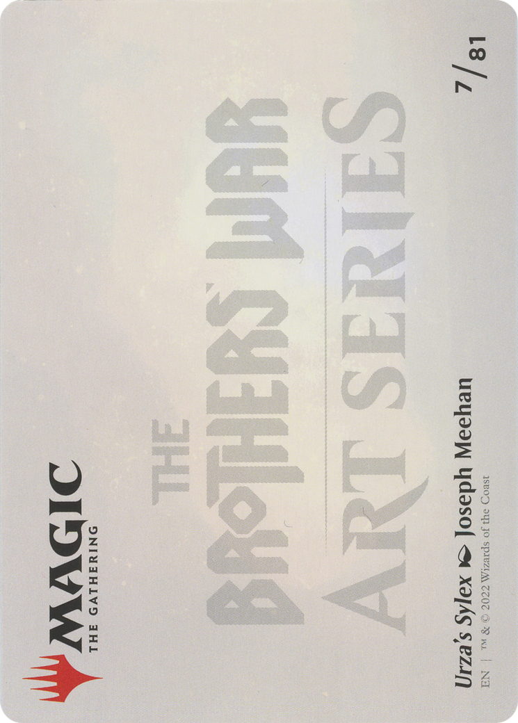 Urza's Sylex // Urza's Sylex (ABRO-007) - The Brothers' War Art Series (Borderless)