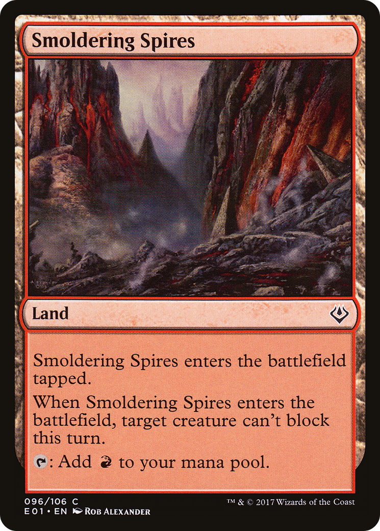 Smoldering Spires (AC2-096) - Archenemy: Nicol Bolas