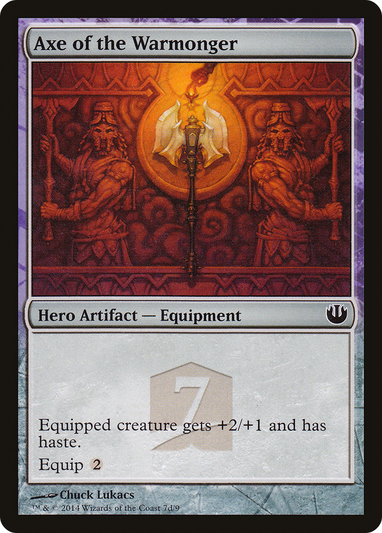 Axe of the Warmonger (HERO-) - Journey into Nyx Hero's Path