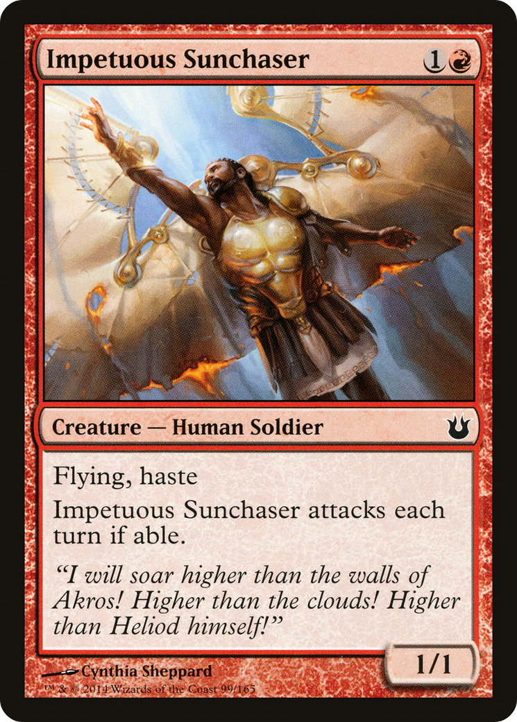 Impetuous Sunchaser (BNG-099) - Born of the Gods