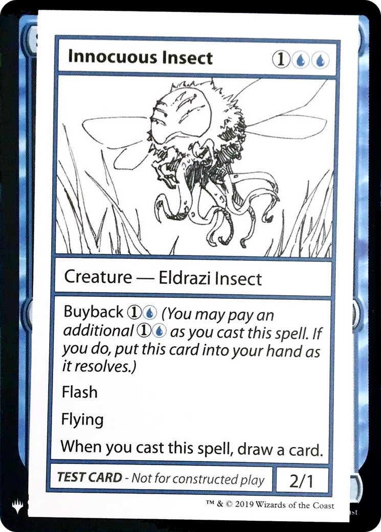 Innocuous Insect (CMB1-) - Mystery Booster Playtest Cards 2019