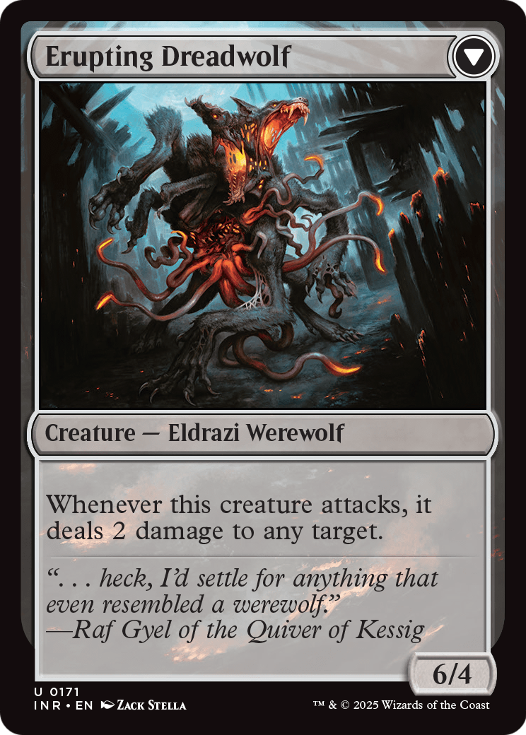 Smoldering Werewolf (INR-171) - Innistrad Remastered Foil