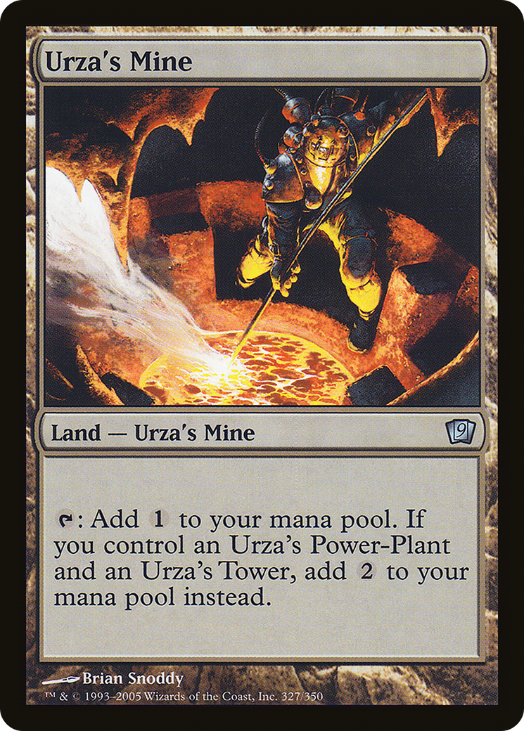 Urza's Mine (9ED-327) - 9th Edition Foil
