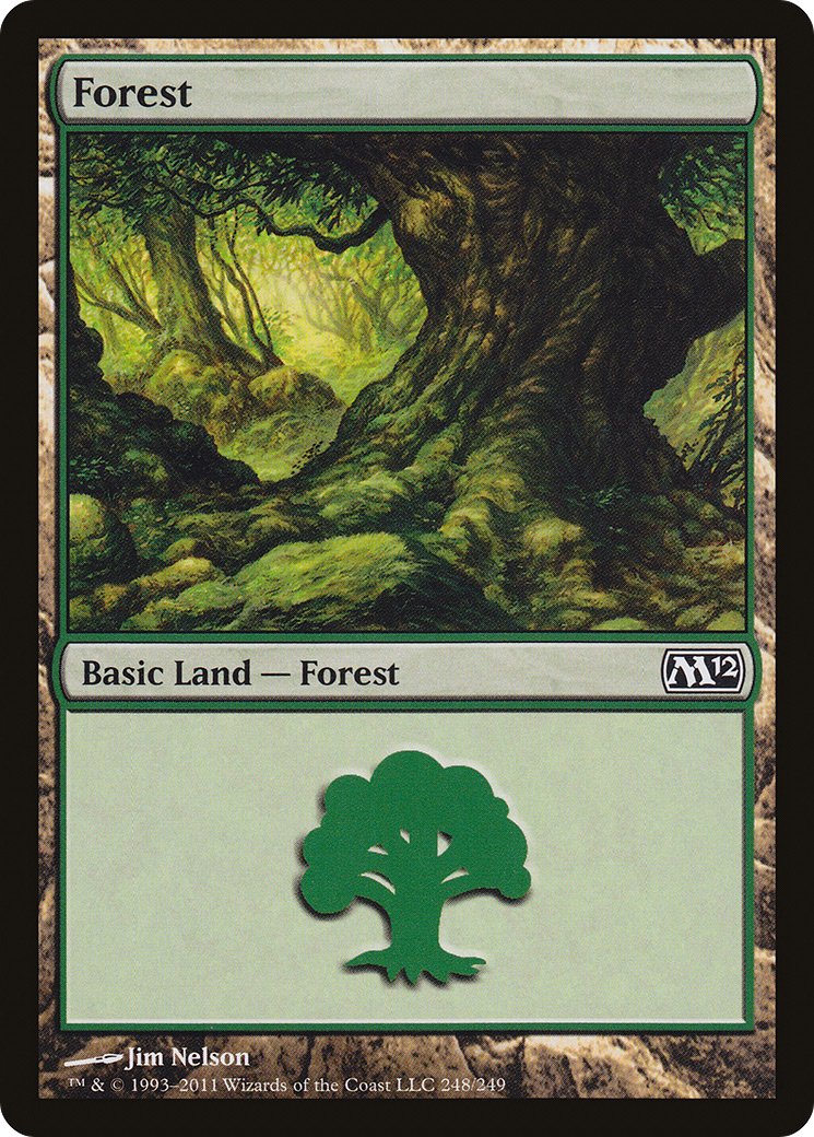 Forest (248) (M12-248) - Magic 2012 Foil