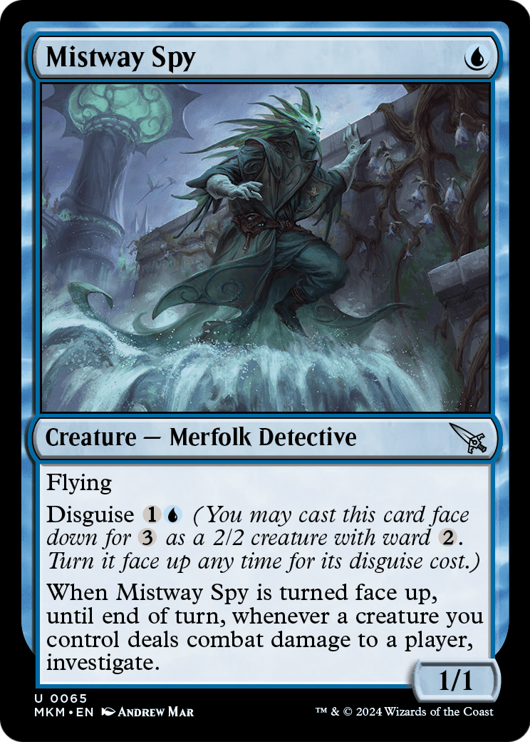 Mistway Spy (MKM-065) - Murders at Karlov Manor Foil