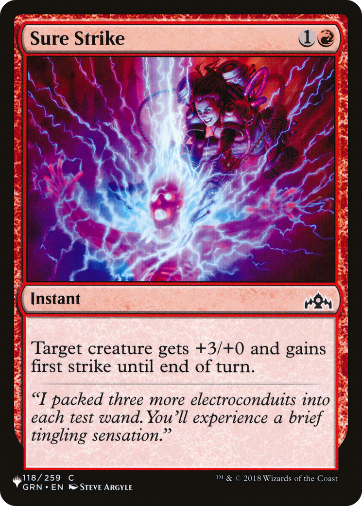 Sure Strike (LIST-GRN-118) - The List