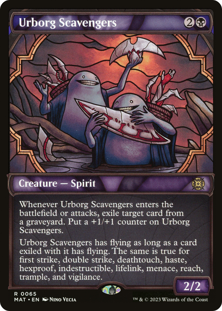 Urborg Scavengers (Showcase) (MAT-065) - March of the Machine: The Aftermath: (Showcase)