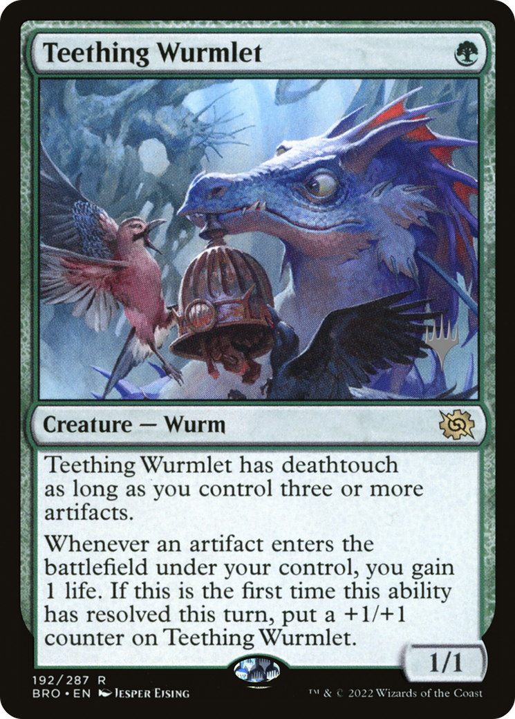 Teething Wurmlet (PPBRO-192) - The Brothers' War Promos