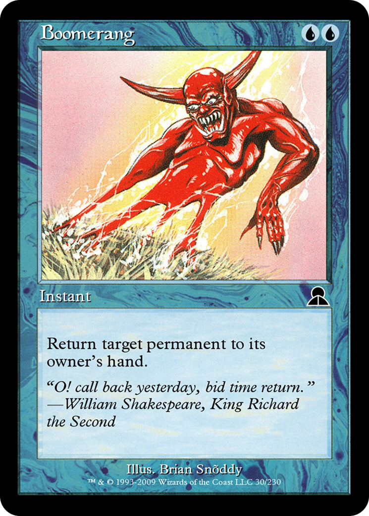 Boomerang (ME3-030) - Masters Edition III Foil