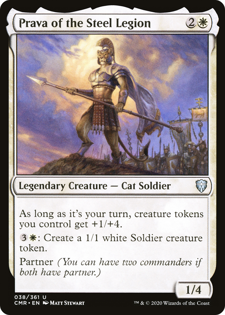 Prava of the Steel Legion (CMR-038) - Commander Legends Foil