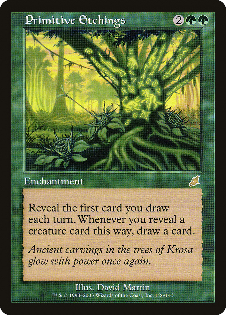 Primitive Etchings (SCG-126) - Scourge