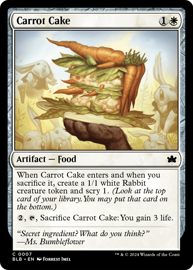 Carrot Cake (BLB-007) - Bloomburrow