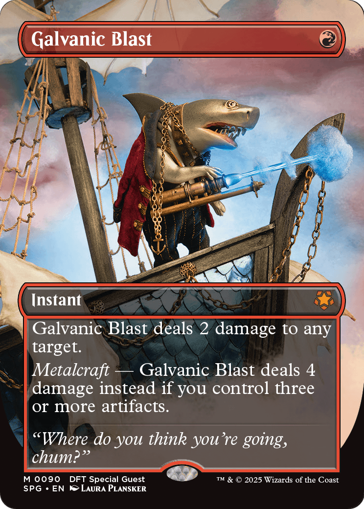 Galvanic Blast (Borderless) (SPG-090) - Special Guests