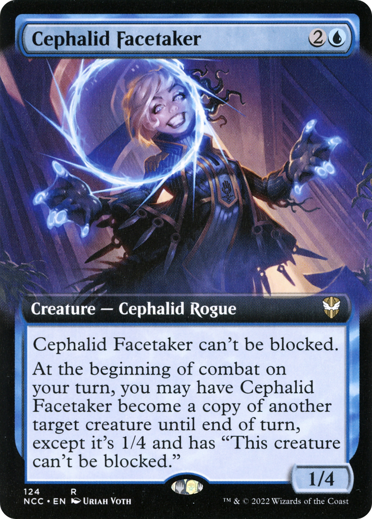 Cephalid Facetaker (Extended Art) (NCC-124) - New Capenna Commander: (Extended Art)