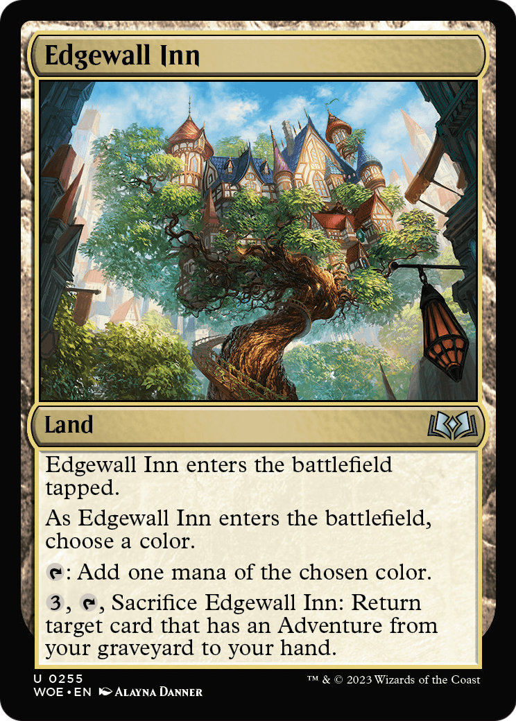 Edgewall Inn (WOE-255) - Wilds of Eldraine Foil