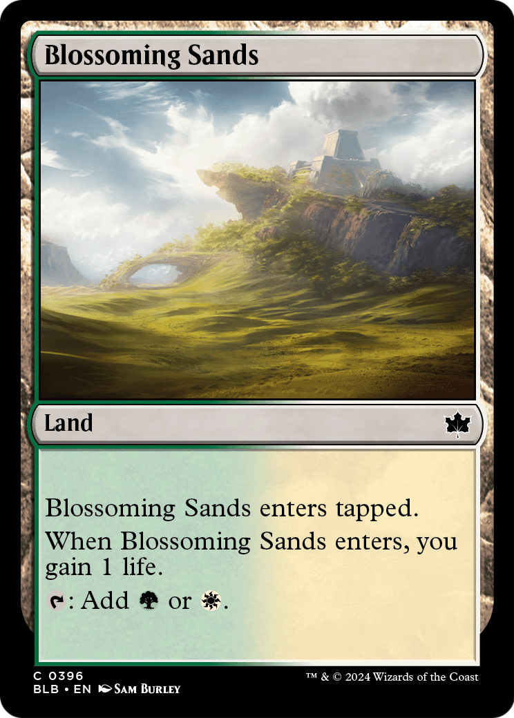 Blossoming Sands (BLB-396) - Bloomburrow