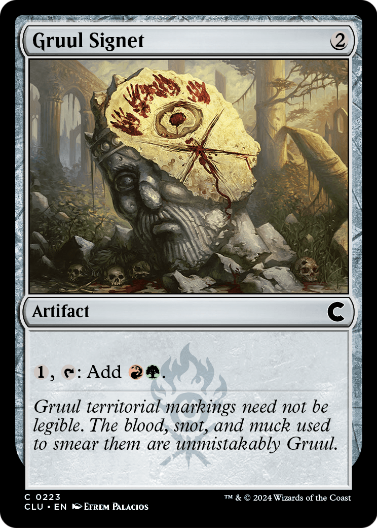 Gruul Signet (CLU-223) - Ravnica: Clue Edition