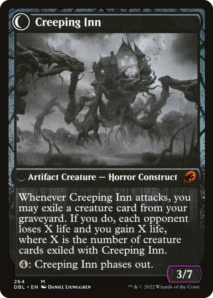 Hostile Hostel (DBL-264) - Innistrad: Double Feature: (Double Faced Transform) Foil