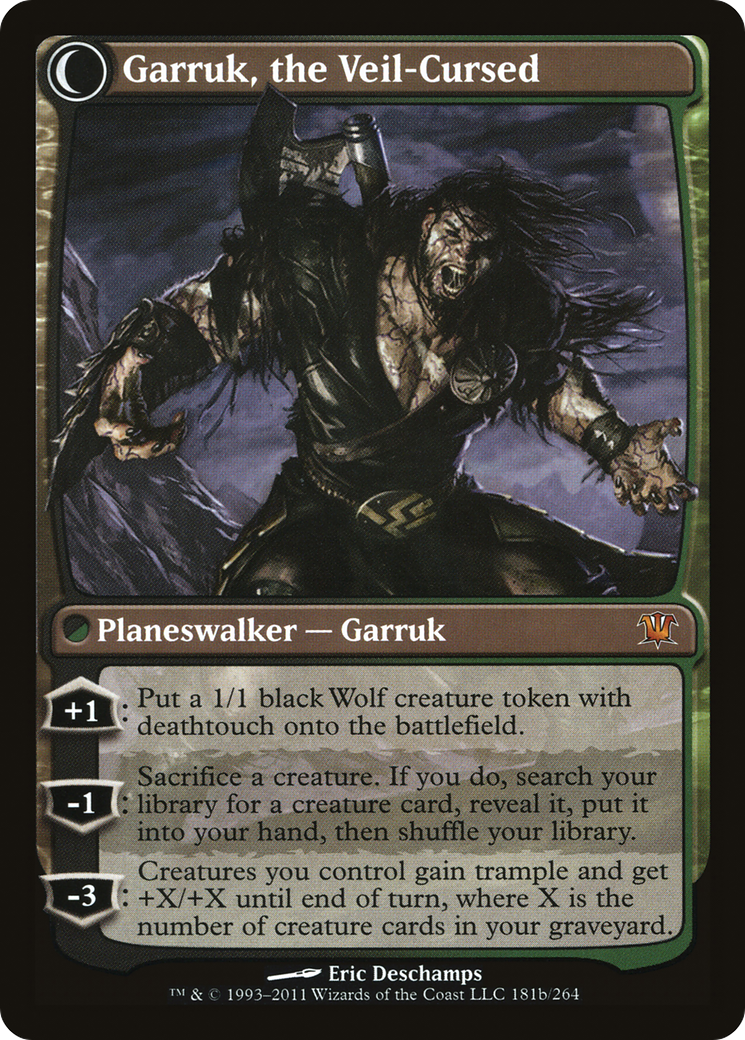 Garruk Relentless (LIST-ISD-181) - The List: (Double Faced Transform)