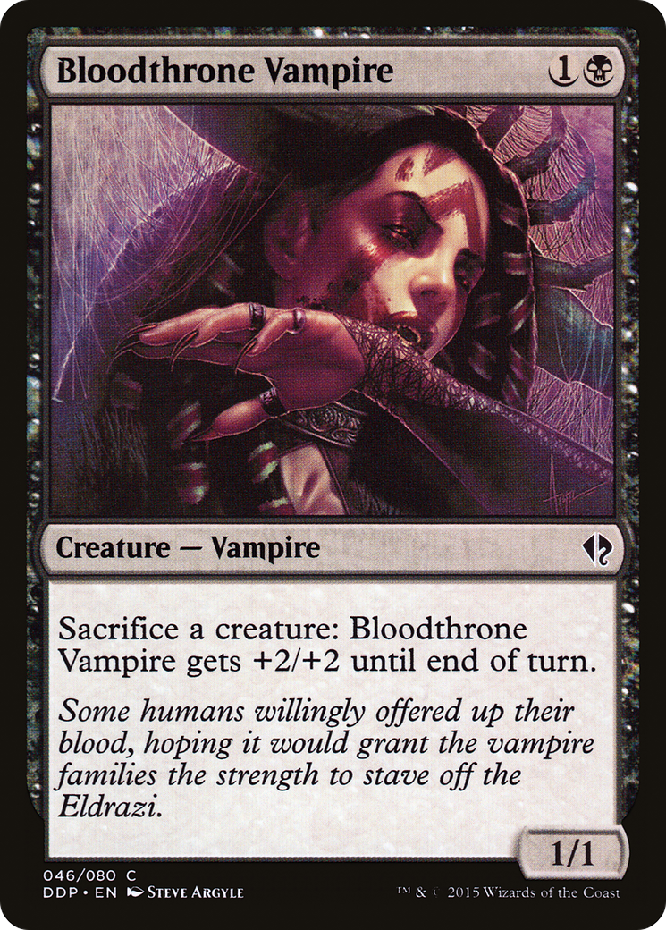 Bloodthrone Vampire (DDP-046) - Duel Decks: Zendikar vs. Eldrazi