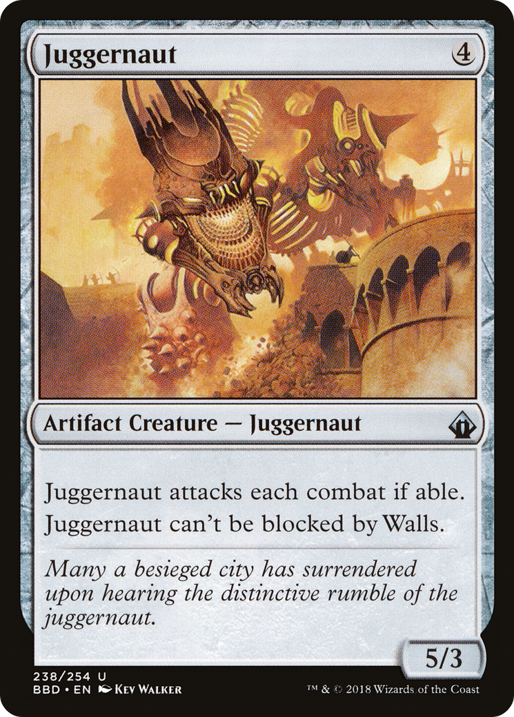 Juggernaut (BBD-238) - Battlebond Foil