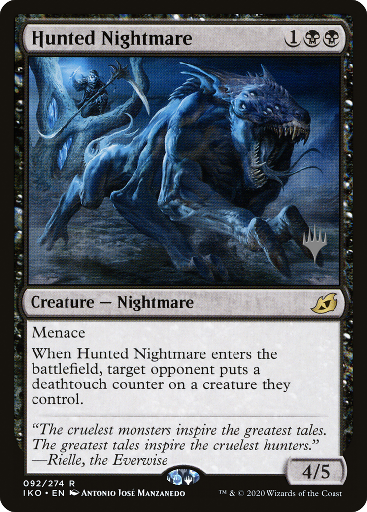 Hunted Nightmare (PPIKO-092) - Ikoria: Lair of Behemoths Promos