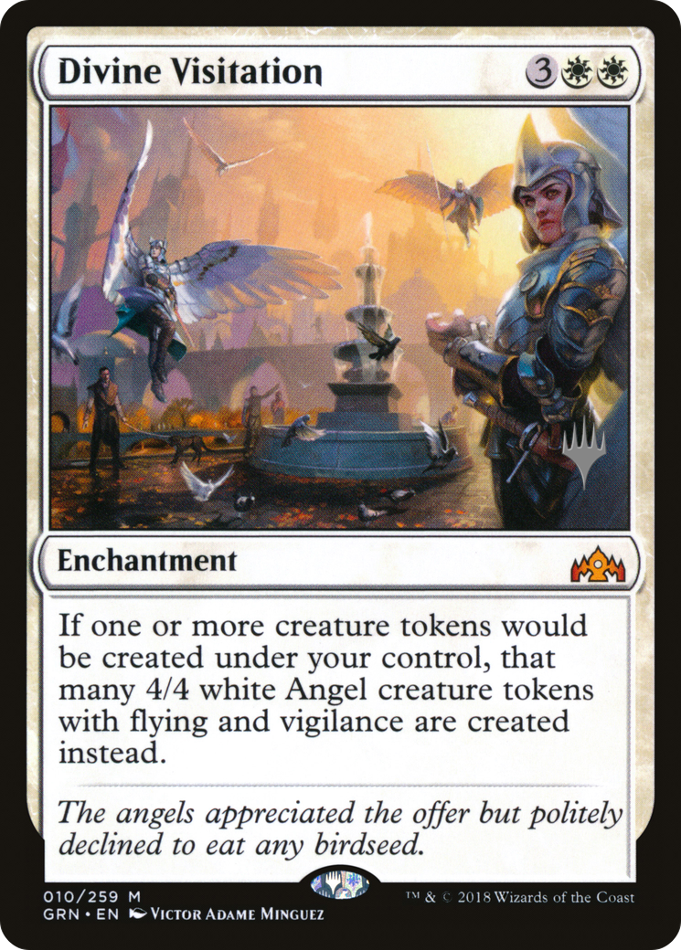 Divine Visitation (PPTHB-010) - Guilds of Ravnica Promos Foil
