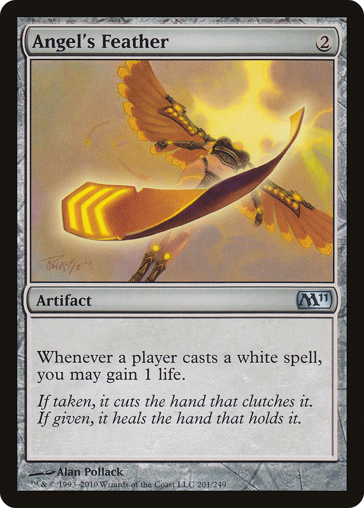 Angel's Feather (M11-201) - Magic 2011 Foil