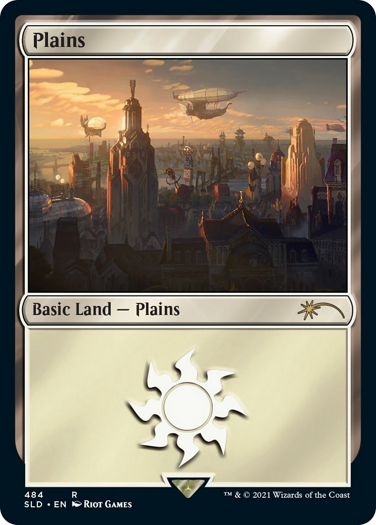 Plains (Secret Lair x Arcane: Lands) (SLD-484) - Secret Lair Drop
