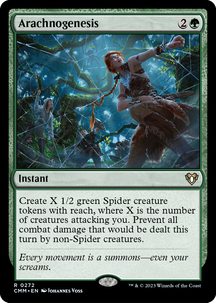 Arachnogenesis (CMM-272) - Commander Masters