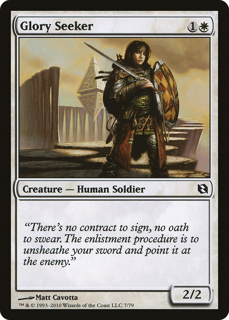 Glory Seeker (DDF-007) - Duel Decks: Elspeth vs. Tezzeret