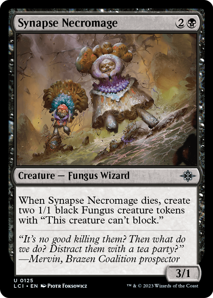Synapse Necromage (LCI-125) - The Lost Caverns of Ixalan