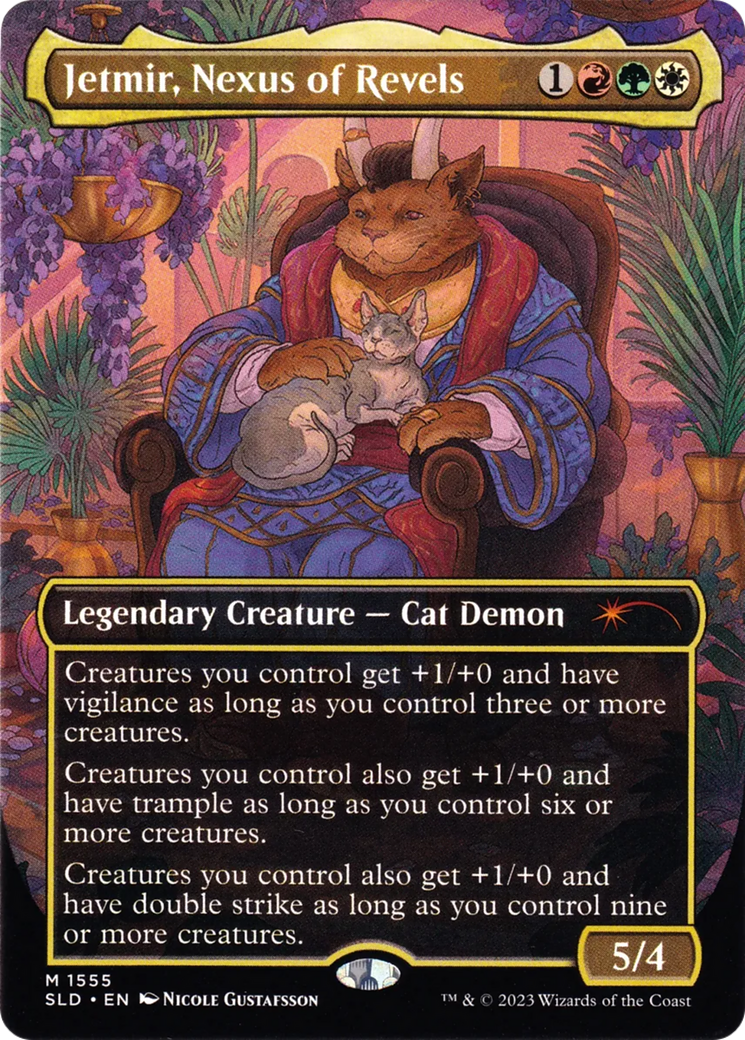 Jetmir, Nexus of Revels (Display Commander) - Thick Stock (SLD-1555) - Secret Lair Drop (Borderless)