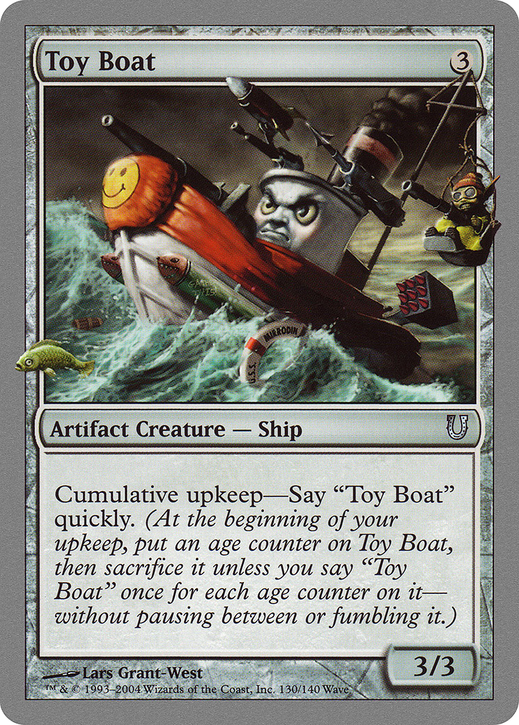 Toy Boat (UNH-130) - Unhinged