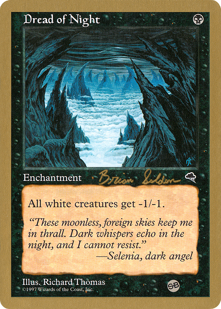 Dread of Night - 1998 Brian Selden (TMP) (SB) (WCD-) - World Championship Decks 1998