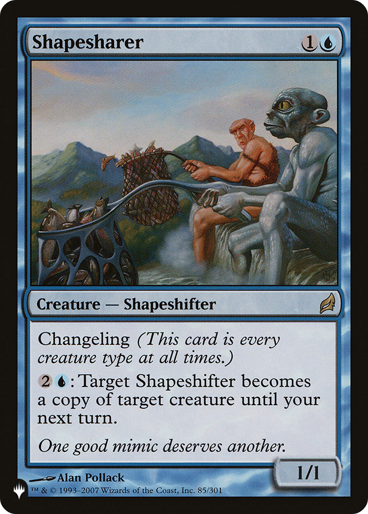 Shapesharer (LIST-LRW-85) - The List