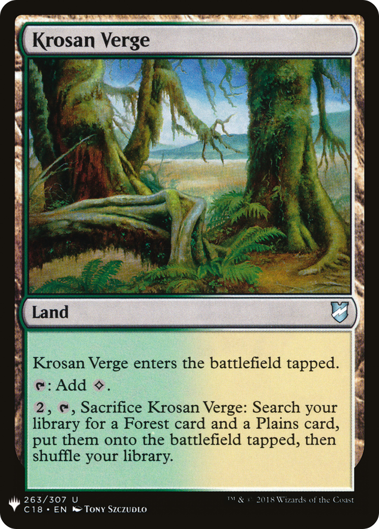 Krosan Verge (C18) (LIST-C18-263) - The List