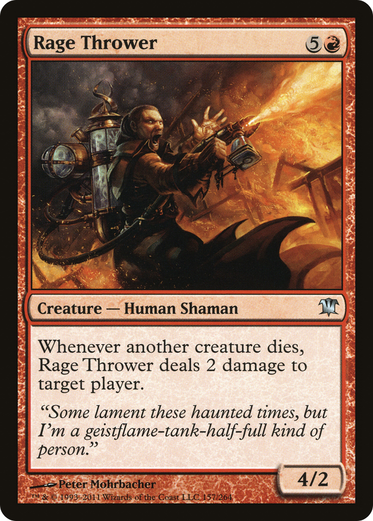 Rage Thrower (ISD-157) - Innistrad