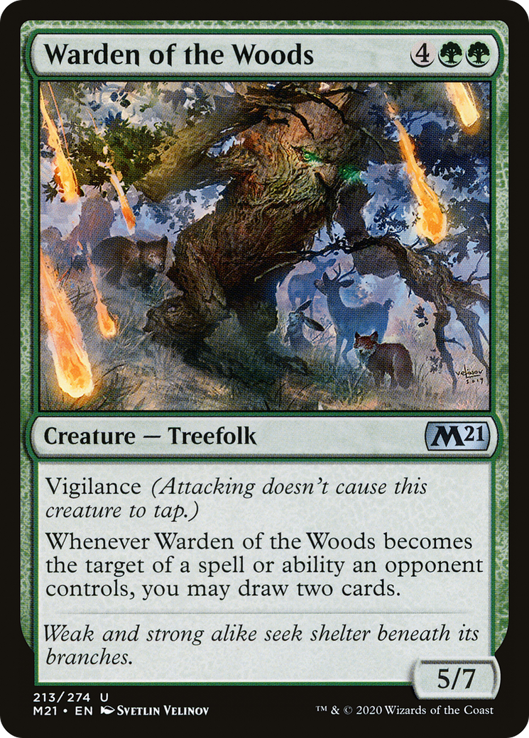 Warden of the Woods (M21-213) - Core Set 2021