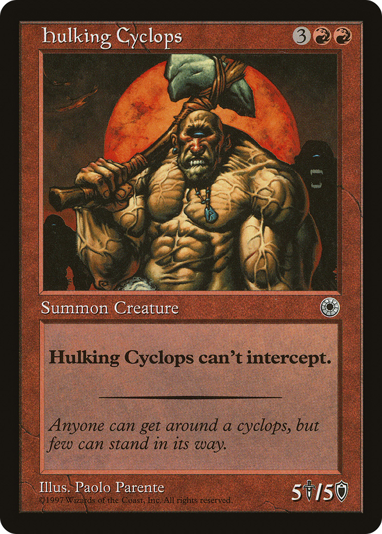 Hulking Cyclops (POR-) - Portal