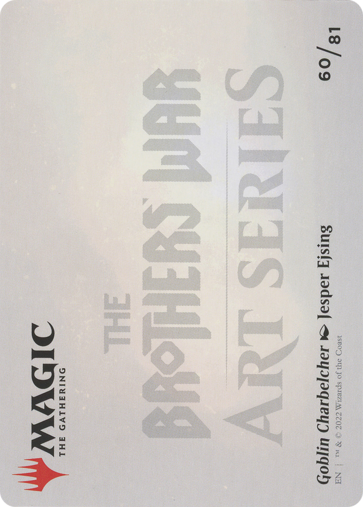 Goblin Charbelcher // Goblin Charbelcher (ABRO-060) - The Brothers' War Art Series (Borderless) Foil