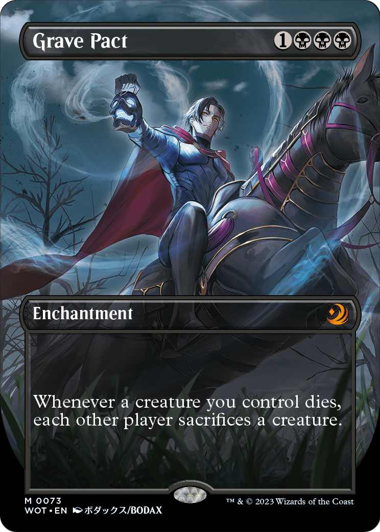 Grave Pact (Anime Borderless) (WOT-073) - Wilds of Eldraine: Enchanting Tales