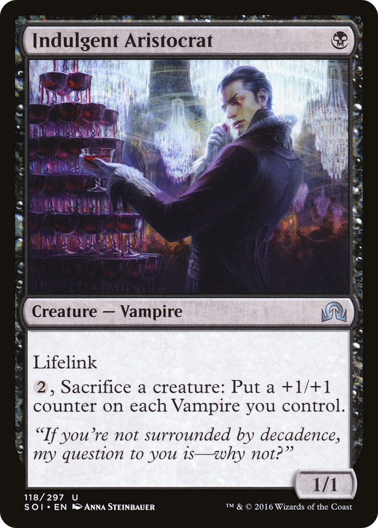 Indulgent Aristocrat (SOI-118) - Shadows over Innistrad