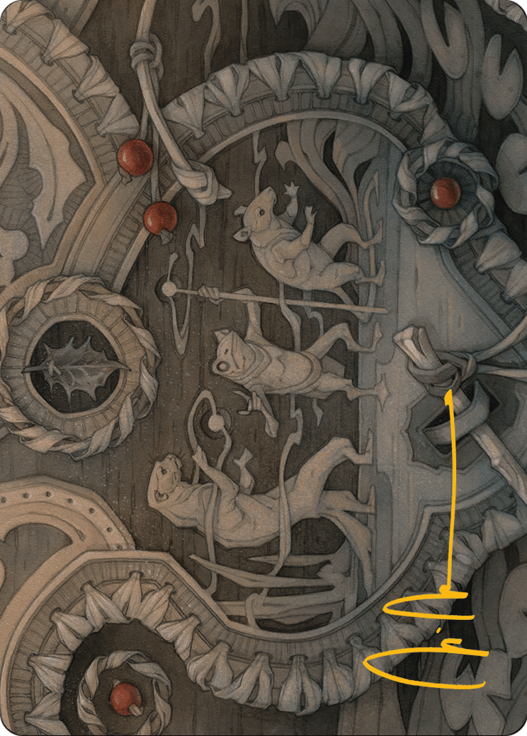 Season of Weaving // Season of Weaving (ABLB-012) - Bloomburrow Art Series (Borderless) Foil