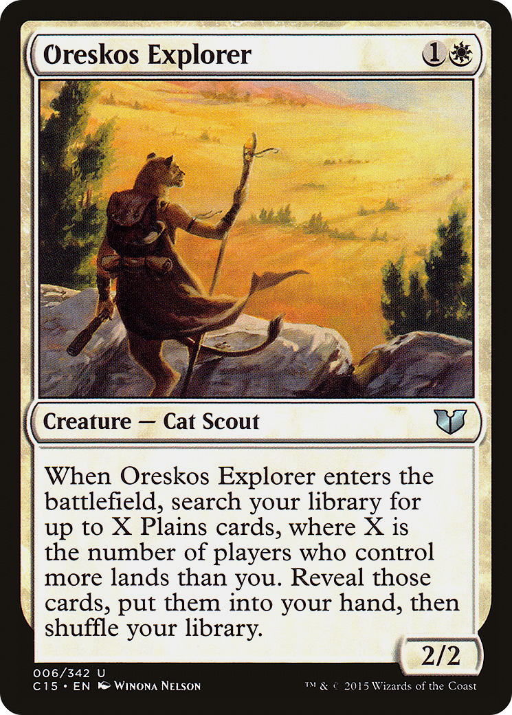 Oreskos Explorer (C15-006) - Commander 2015