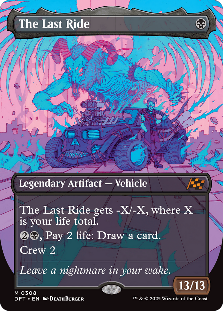 The Last Ride (Borderless) (DFT-308) - Aetherdrift